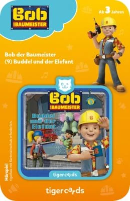 Tigercard - Bob Der Baumeister - Buddel Der Elefant 2 Tigercard - Bob Der Baumeister - Buddel Der Elefant – Bild 2