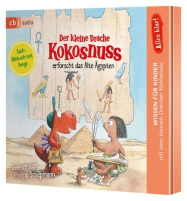 Alles Klar! Der Kleine Drache Kokosnuss Erforscht Das Alte Ägypten, 1 Audio-CD 2 Alles Klar! Der Kleine Drache Kokosnuss Erforscht Das Alte Ägypten, 1 Audio-CD – Bild 2