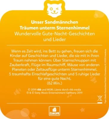 Tigercard 4172 Unser Sandmännchen: Traumen Unterm Sternenhimmel 3 Tigercard 4172 Unser Sandmännchen: Traumen Unterm Sternenhimmel – Bild 3