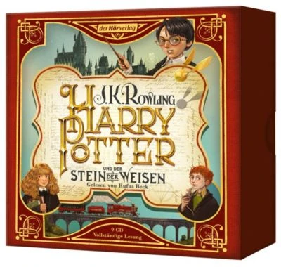 Harry Potter Und Der Stein Der Weisen, 9 Audio-CD 3 Harry Potter Und Der Stein Der Weisen, 9 Audio-CD – Bild 3