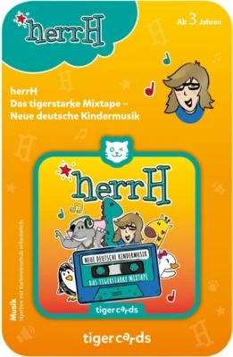Tigerbox Tigercard - Herrh - Best Of (Neue Deutsche Kindertmusik) 2 Tigerbox Tigercard - Herrh - Best Of (Neue Deutsche Kindertmusik) – Bild 2