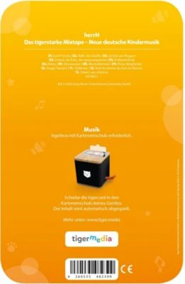 Tigerbox Tigercard - Herrh - Best Of (Neue Deutsche Kindertmusik) 3 Tigerbox Tigercard - Herrh - Best Of (Neue Deutsche Kindertmusik) – Bild 3