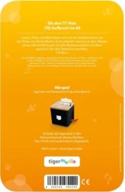 Tigercard - Die Drei??? Kids 70: Aufbruch Ins All -Berühmter Platten Laden 15944121 03