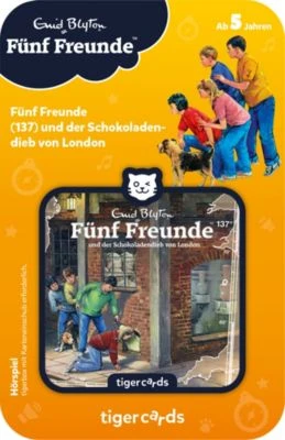 Tigercard - Fünf Freunde - Folge 137: Und Der Schokoladendieb Von London 2 Tigercard - Fünf Freunde - Folge 137: Und Der Schokoladendieb Von London – Bild 2
