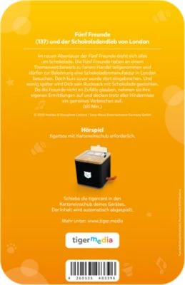 Tigercard - Fünf Freunde - Folge 137: Und Der Schokoladendieb Von London 4 Tigercard - Fünf Freunde - Folge 137: Und Der Schokoladendieb Von London – Bild 4
