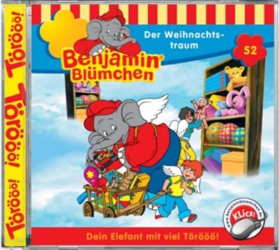 CD Benjamin Blümchen 52 - Der Weihnachtstraum 1 CD Benjamin Blümchen 52 - Der Weihnachtstraum