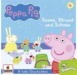 CD Peppa Pig Hörspiele - 016/ Sonne, Strand Und Schnee Und 5 Weitere Geschichten