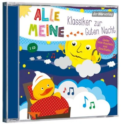 DHV Der Hörverlag Alle Meine Klassiker Zur Guten Nacht, 1 Audio-CD 2 DHV Der Hörverlag Alle Meine Klassiker Zur Guten Nacht, 1 Audio-CD – Bild 2