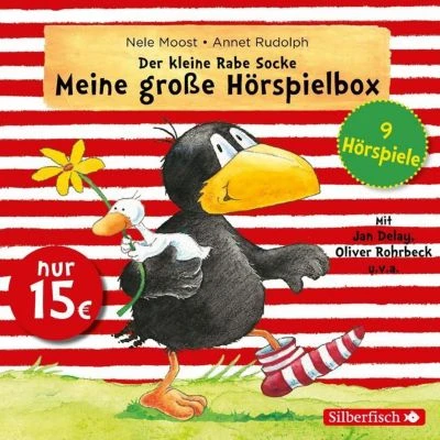 Der Kleine Rabe Socke - Meine Große Hörspielbox, 3 Audio-CDs 1 Der Kleine Rabe Socke - Meine Große Hörspielbox, 3 Audio-CDs