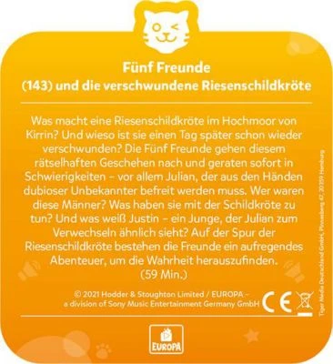 Tigercard: Fünf Freunde 143: Und Die Verschwund... 2 Tigercard: Fünf Freunde 143: Und Die Verschwund... – Bild 2