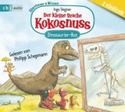 Der Kleine Drache Kokosnuss - Abenteuer & Wissen - Dinosaurier, 2 Audio-CD