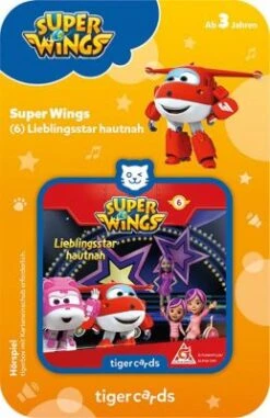 Tigercard - Super Wings 6: Lieblingsstars Hautnah