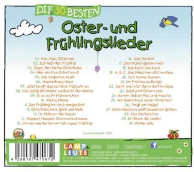 Universal CD Die 30 Besten Oster- Und Frühlingslieder 2 Universal CD Die 30 Besten Oster- Und Frühlingslieder – Bild 2