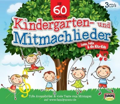 EUROPA CD Die 60 Schönsten Kindergarten- Und Mitmachlieder 1 EUROPA CD Die 60 Schönsten Kindergarten- Und Mitmachlieder