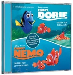 Findet Nemo - Findet Dorie, 4 Audio-CDs -Berühmter Platten Laden 7082271 03