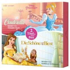 Disney Prinzessin: Die Schöne Und Das Biest: Cinderella, 4 Audio-CDs -Berühmter Platten Laden 8511600 03
